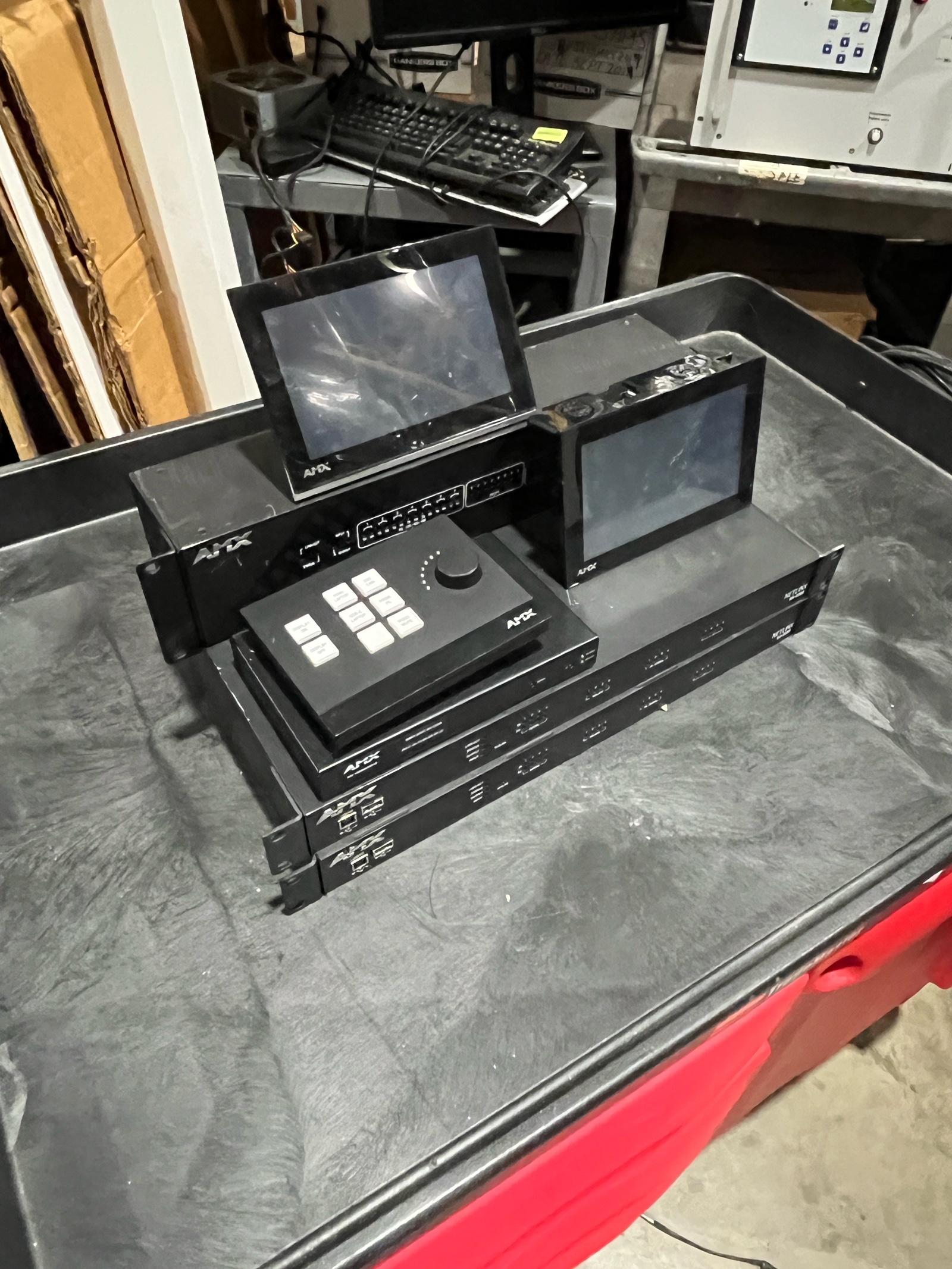 Stack of Assorted AMX Devices (607766))