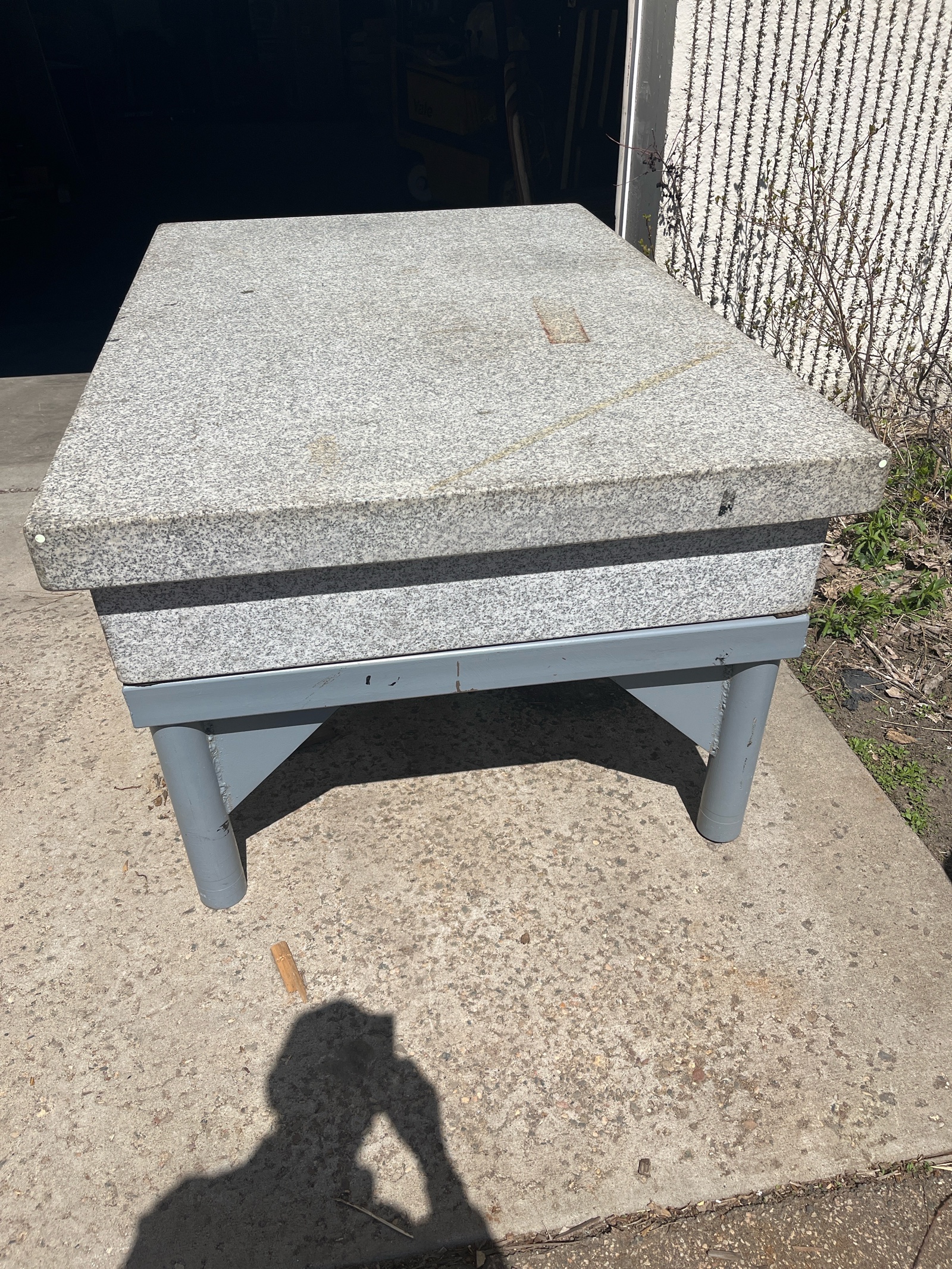 Granite Anti Vibration Table 3700 lbs