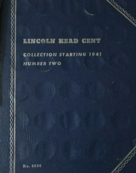 Book of Lincoln Head Cent Collection Starting 1941. - Book is in need of repair - Book is full.