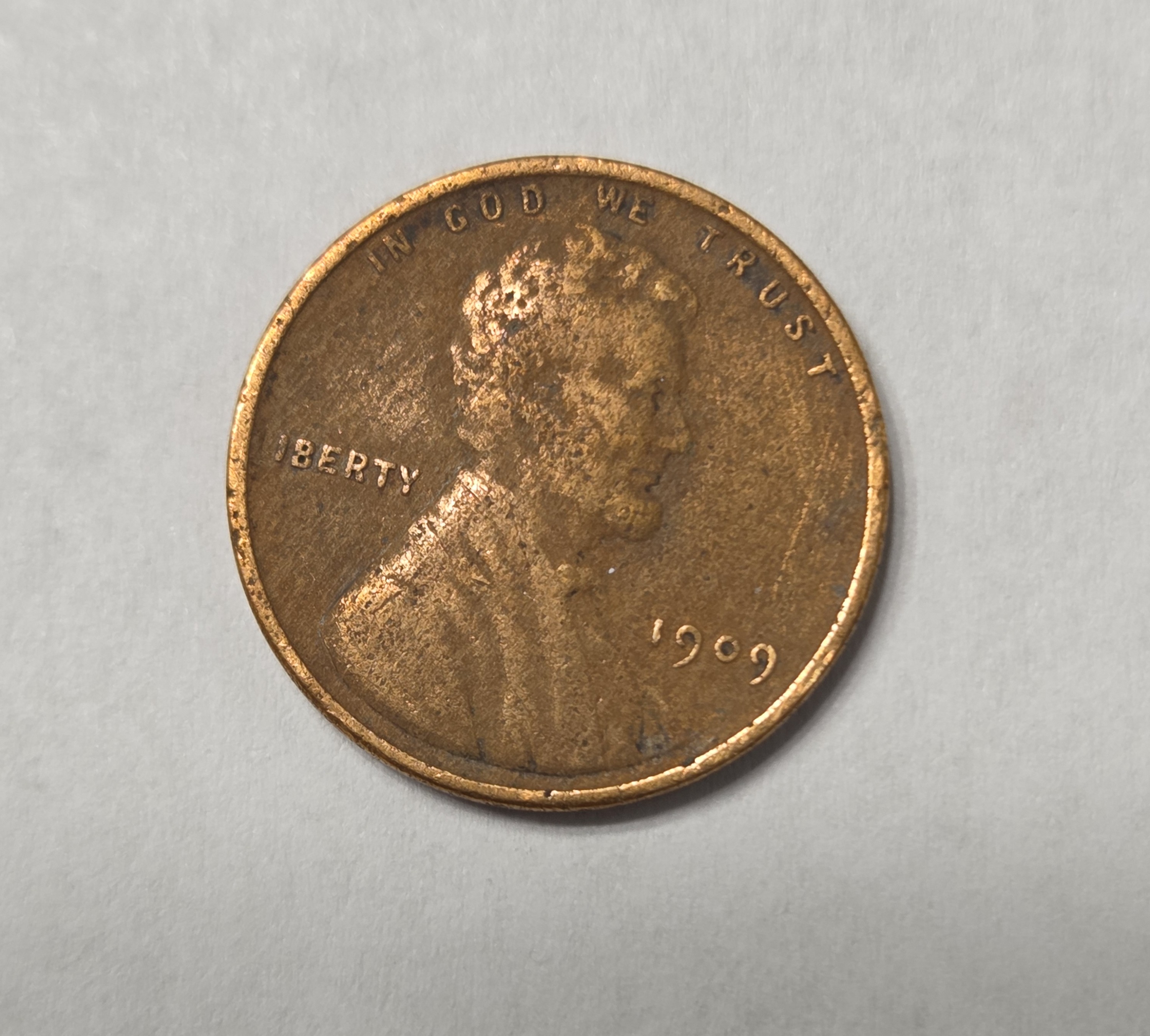 1909 VDB Penny - Key Date