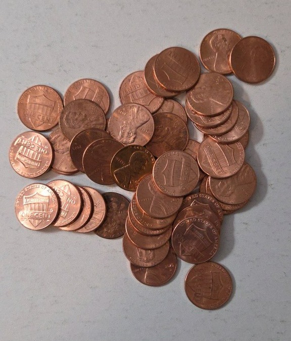 Bag of 2025 Lincoln Cents - Uncirculated