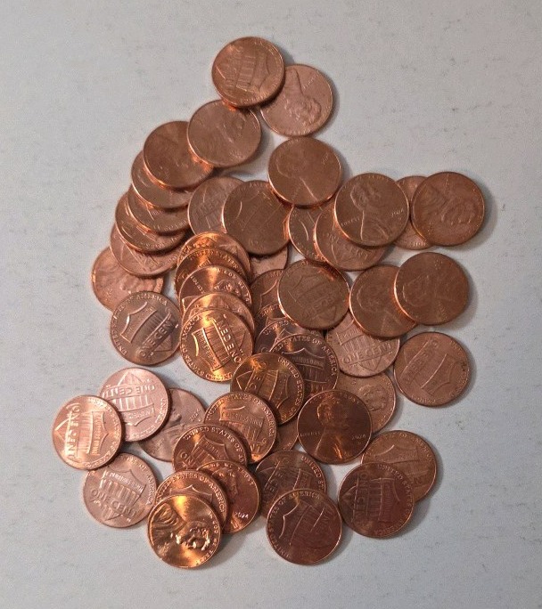 Bag of 2024 Lincoln Cents - Uncirculated