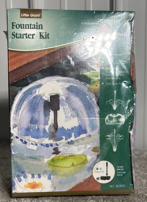Little Giant Fountain Starter Kit