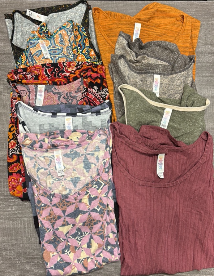 LuLaRoe Liquidation - Lot of 9-Classic T (Size S) - MSRP $342