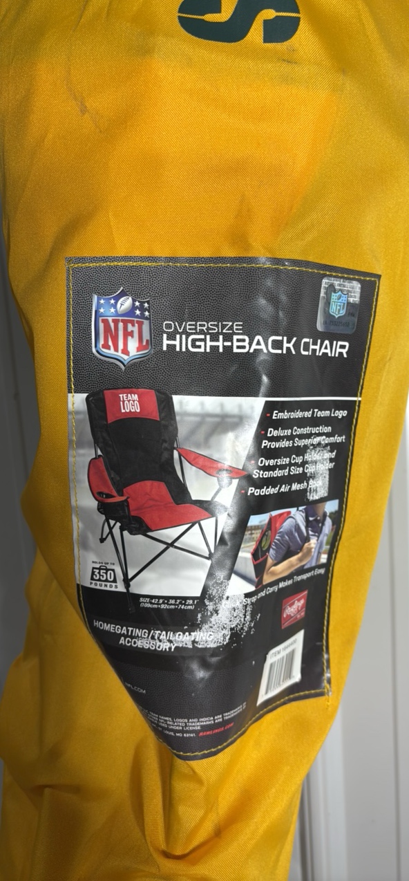 NFL Green Bay Packers Oversize High-Back Chair