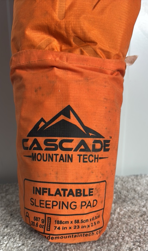 Cascade Mountain Tech Inflatable Sleeping Pad