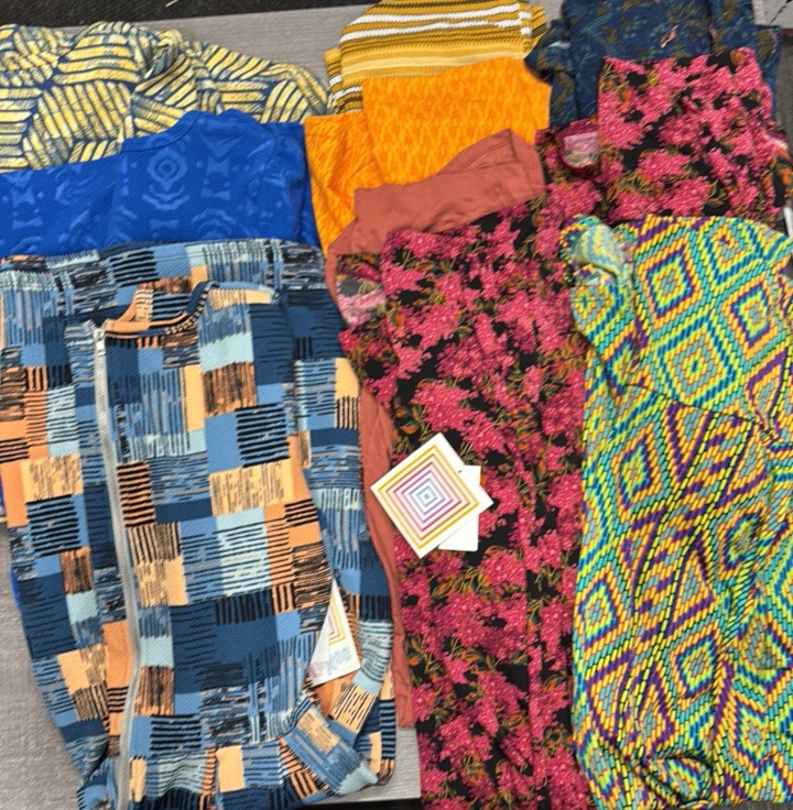 LuLaRoe Liquidation - Lot of 7-Maxi Skirts, 3-Amelia Dresses (Size S) - MSRP $489