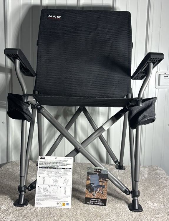 Mac Sports Heavy Duty Camp Chair - MSRP $90