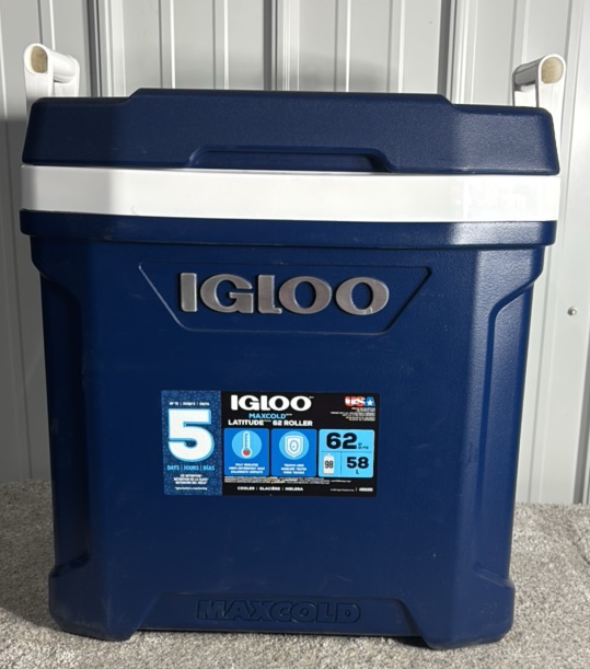 Igloo 62-quart Maxcold Wheeled Cooler - MSRP $70