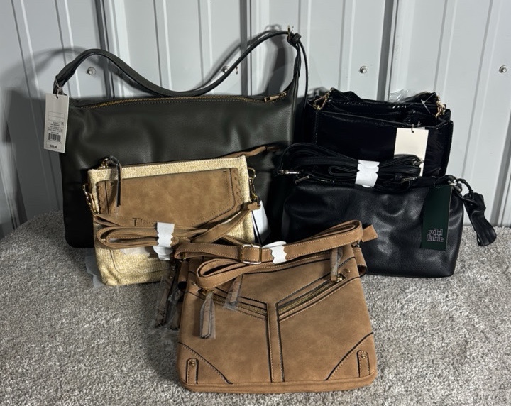 Lot of 5 Purses - All New with Tags