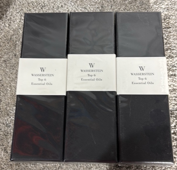 Lot of 3 Wasserstein Aromatherapy Oils 100% Pure Basic Essential Oil Gift Set
