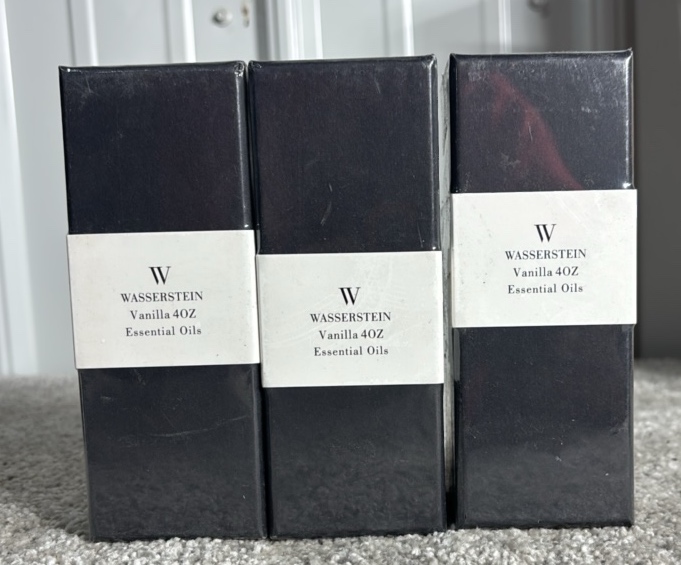 Lot of 3 100% Pure & Undiluted Therapeutic Grade Vanilla Essential Oil (4 oz)