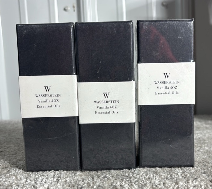Lot of 3 100% Pure & Undiluted Therapeutic Grade Vanilla Essential Oil (4 oz)
