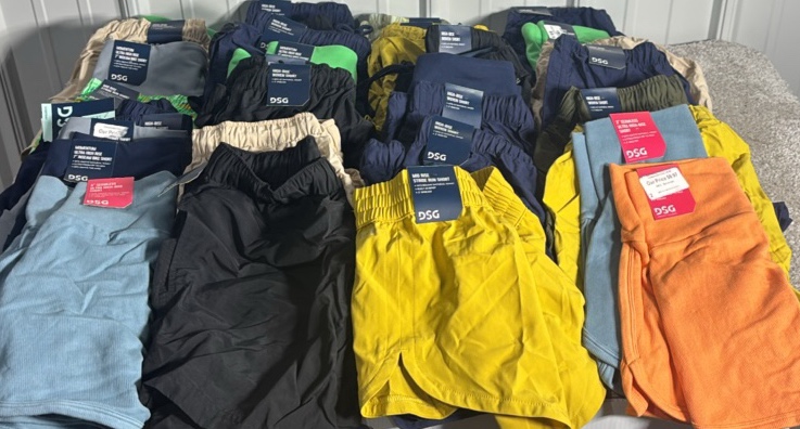 Lot of 33 DSG Shorts & Skorts - NEW (Size XS)