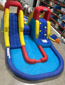 Sportspower Racetrack Inflatable Water Slide - MSRP $430