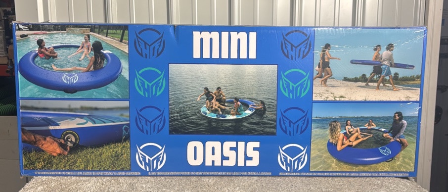 HO Sports Mini Oasis 8 Inflatable Water Ring Float - MSRP $200