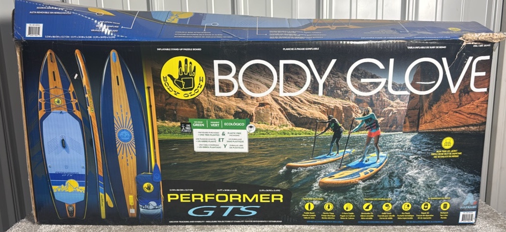Body Glove Performer 11 GTS Inflatable Paddle Board Package - MSRP $350