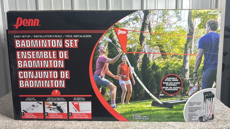 Penn Premium Easy Setup Badminton Set - MSRP $40