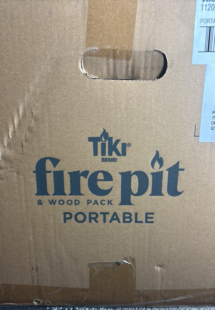 TIKI Brand 25 Inch Celebration Smokeless Fire Pit - MSRP $289