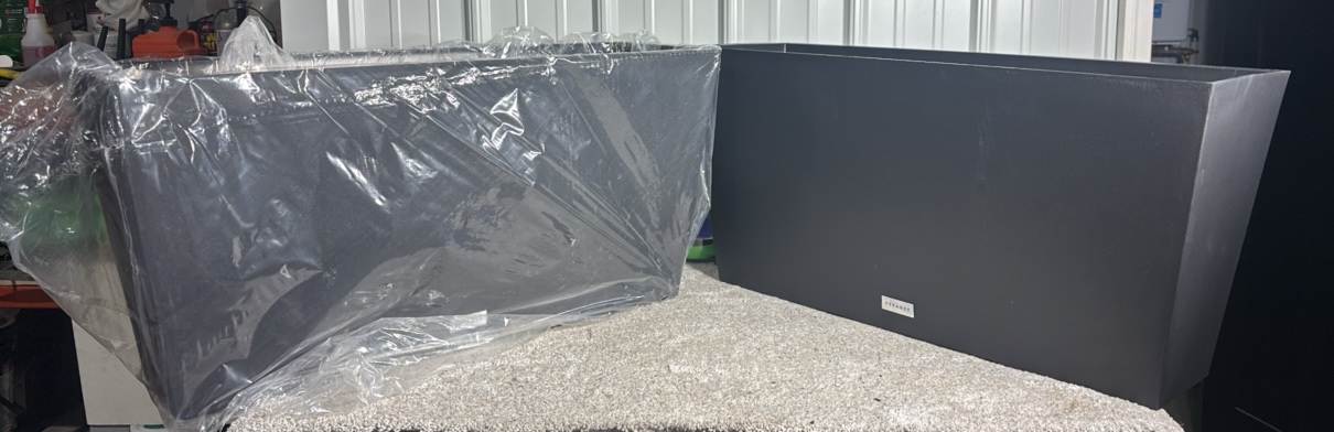 31 Trough Planter by Veradek, 2-Pack - MSRP $100