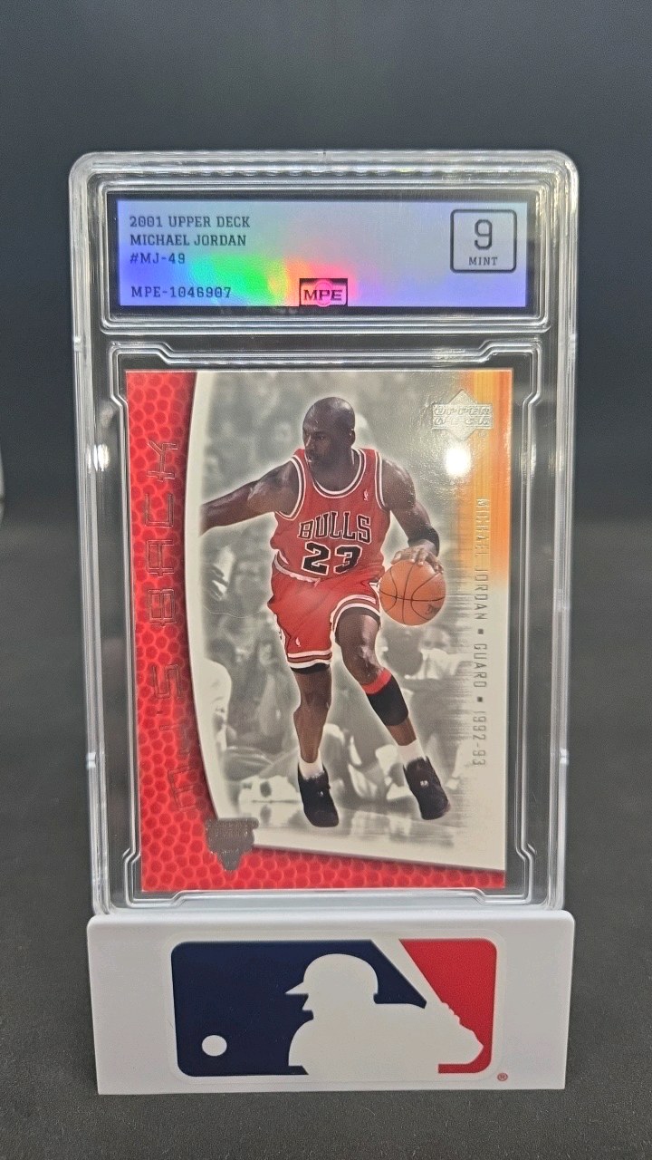 2001 UPPER DECK MICHAEL JORDAN MINT 9