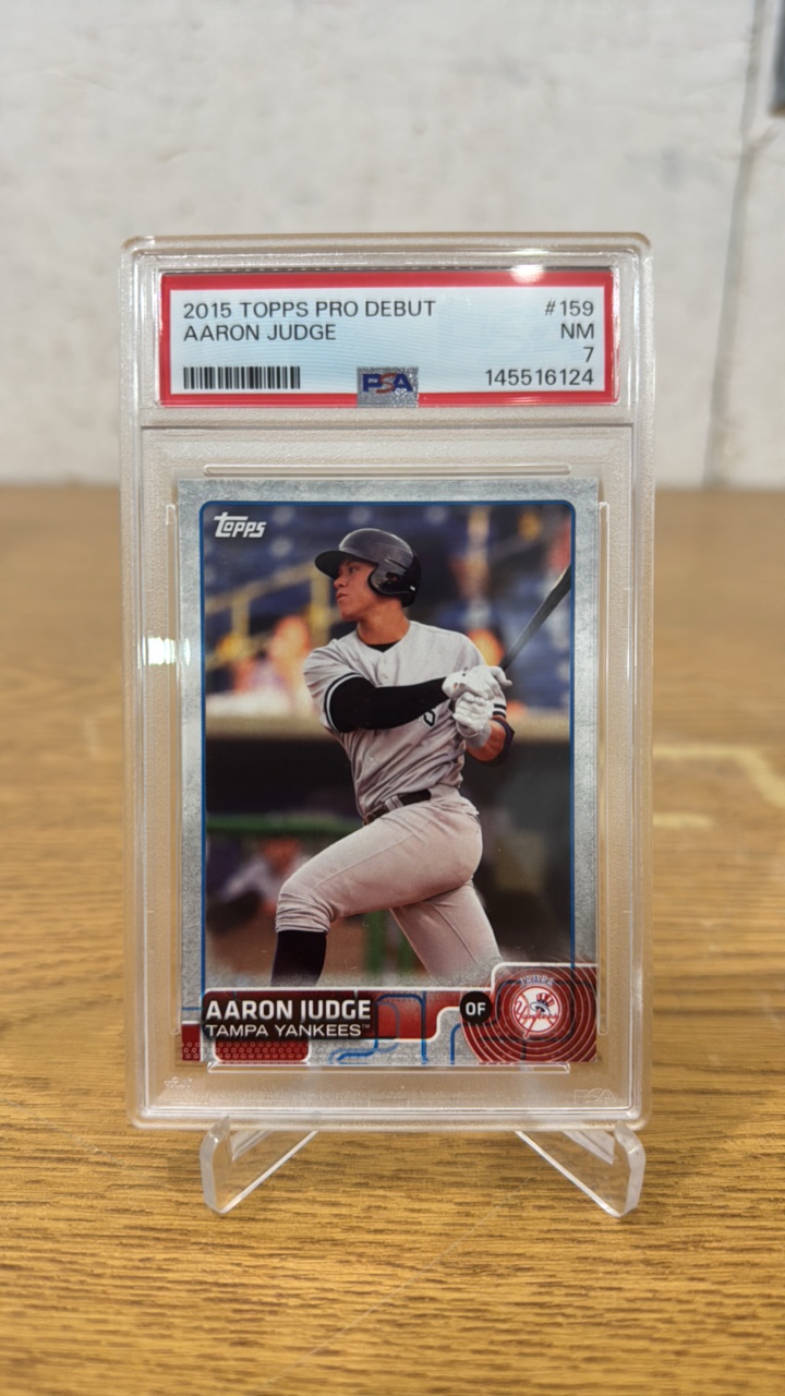 PSA 7 NM 2015 Topps Pro Debut Aaron Judge Rookie