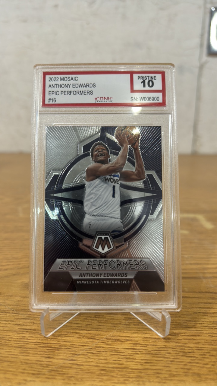 ICONIC 10 Pristine 2022 Mosaic Epic Performers Anthony Edwards