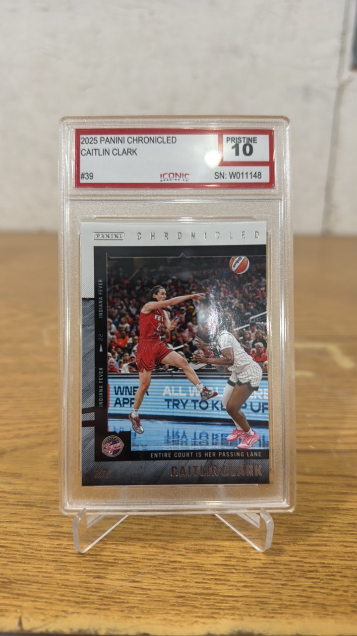 ICONIC 10 Pristine 2025 Chronicled Caitlin Clark