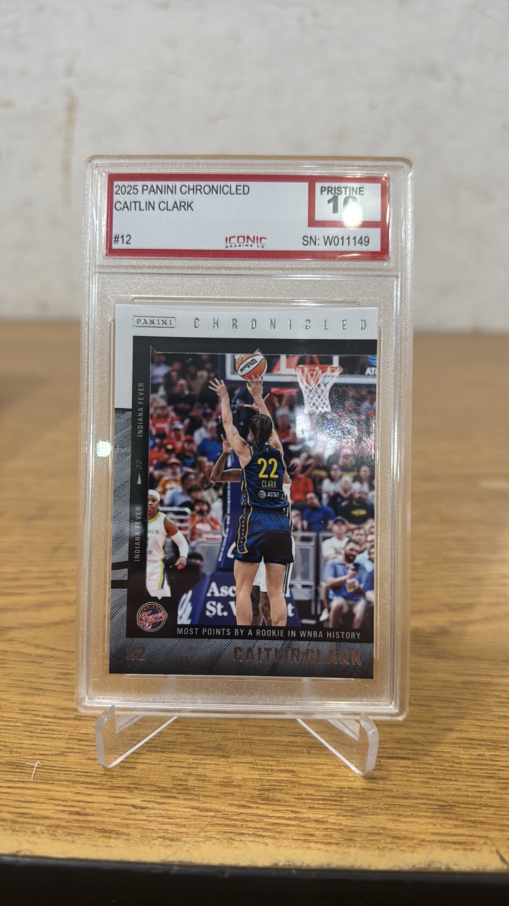 Iconic 10 Pristine Chronicled Caitlin Clark