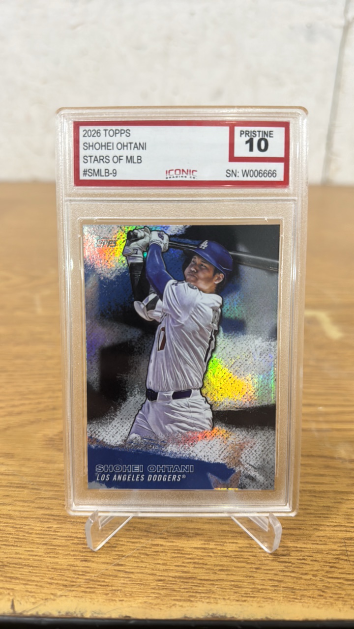 Iconic 10 Pristine 2026 Topps Stars of MLB Shohei Ohtani