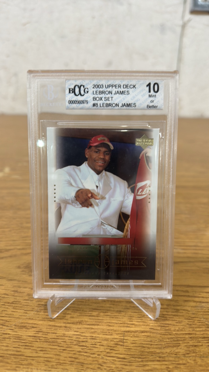 BCCG 10 2003 Upper Deck LeBron James Rookie #8