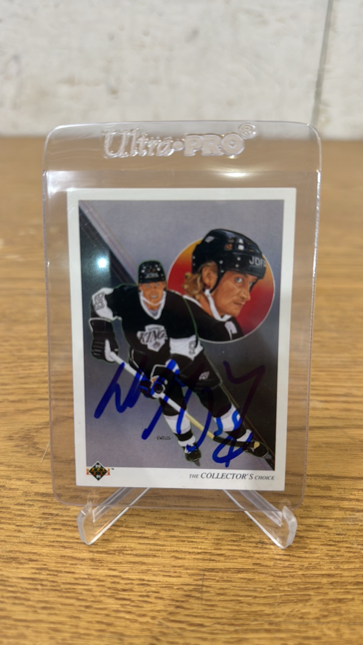 1990 Upper Deck Wayne Gretzky Autograph RARE