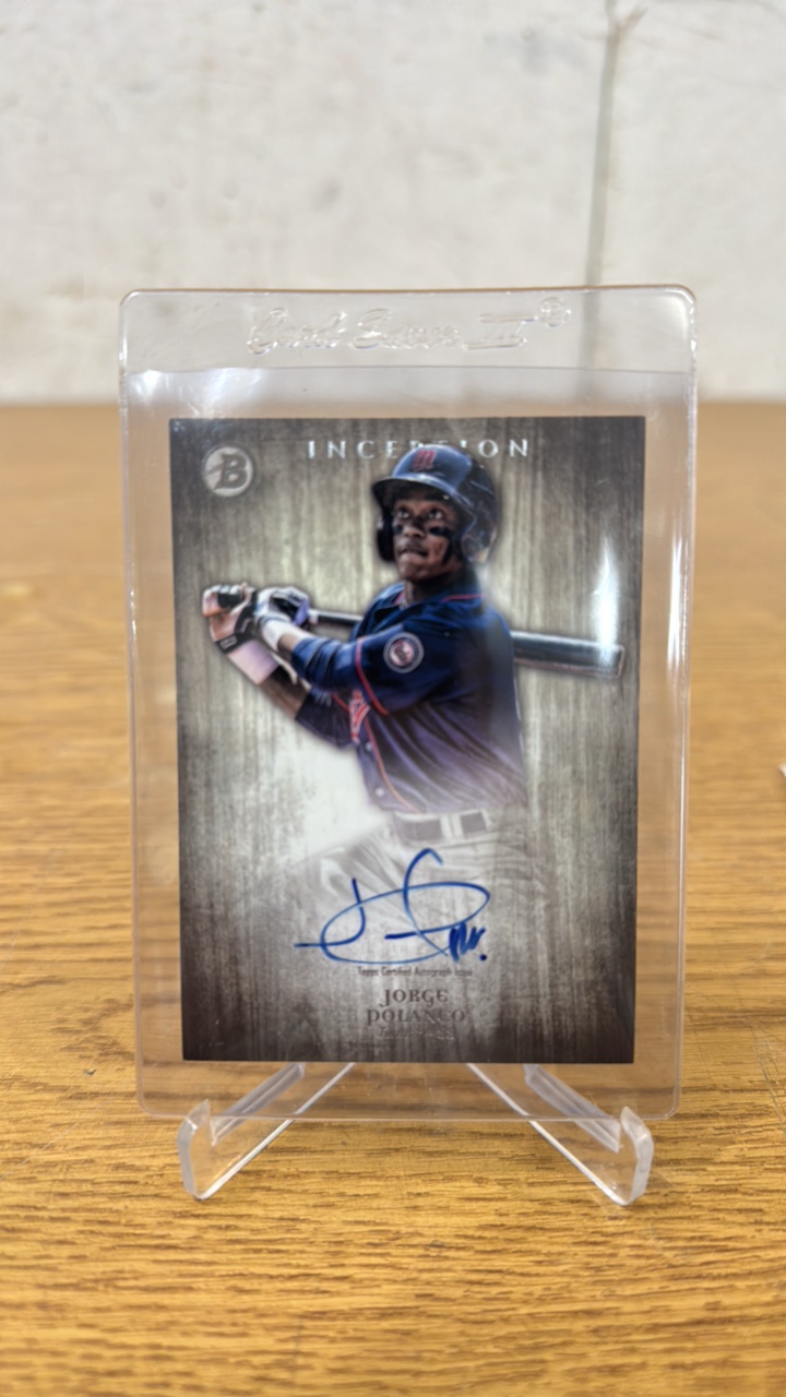 2014 Bowman Inception Autograph Jorge Polanco Rookie
