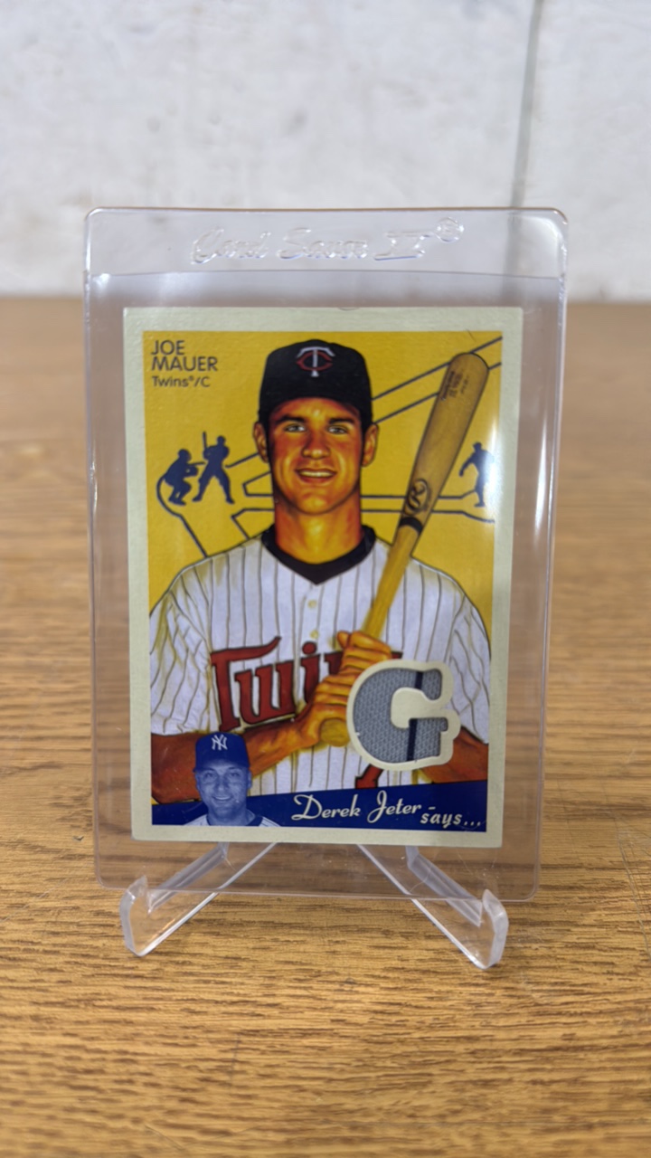 2008 UD Goudey Jersey Card Joe Mauer