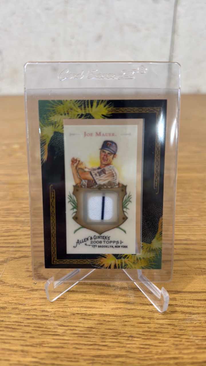 2008 Allen & Ginter Jersey Joe Mauer