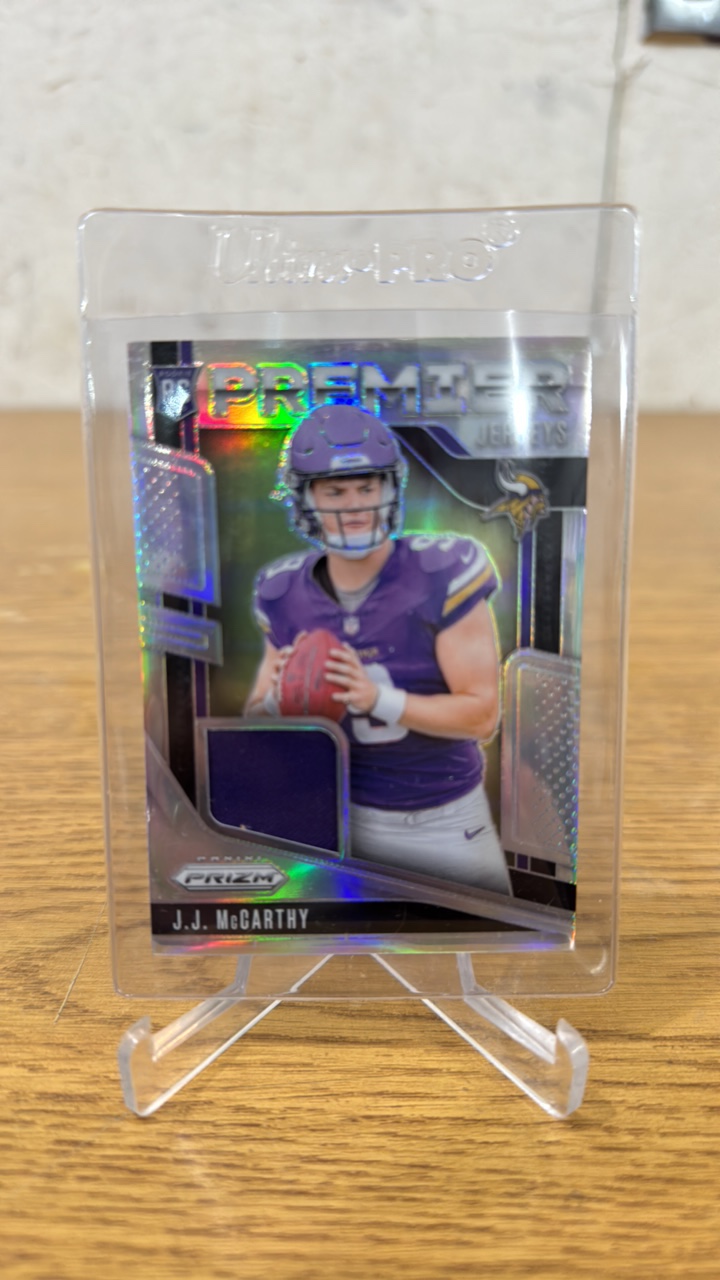 2024 Prizm Premier Jerseys J.J. McCarthy Rookie