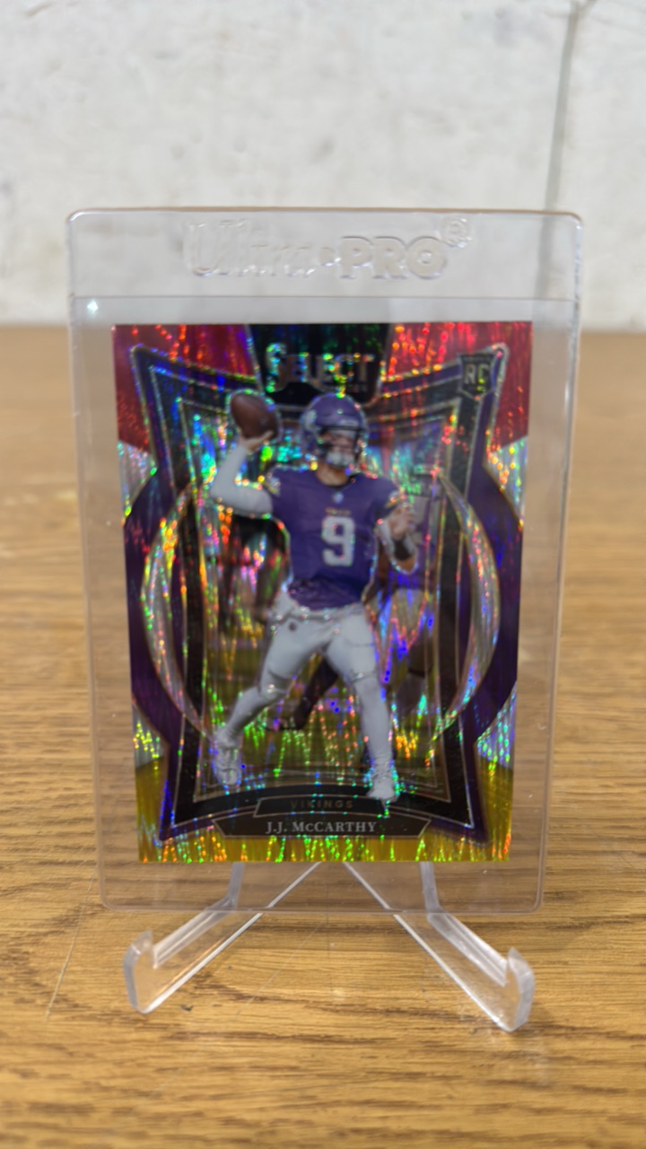 2024 Select Red, Silver & Gold J.J. McCarthy Rookie