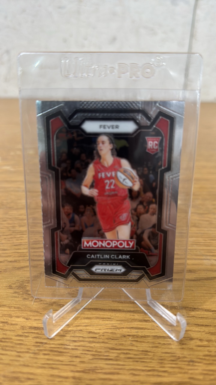 2024 WNBA Prizm Monopoly Caitlin Clark Rookie #65