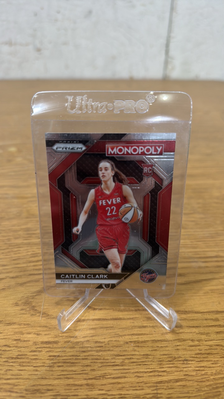 2024 WNBA Prizm Monopoly Insert Caitlin Clark Rookie