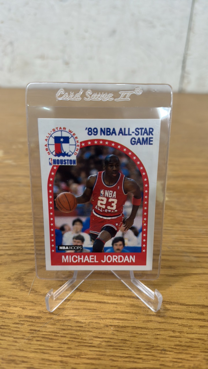 1989 NBA Hoops All Star Michael Jordan