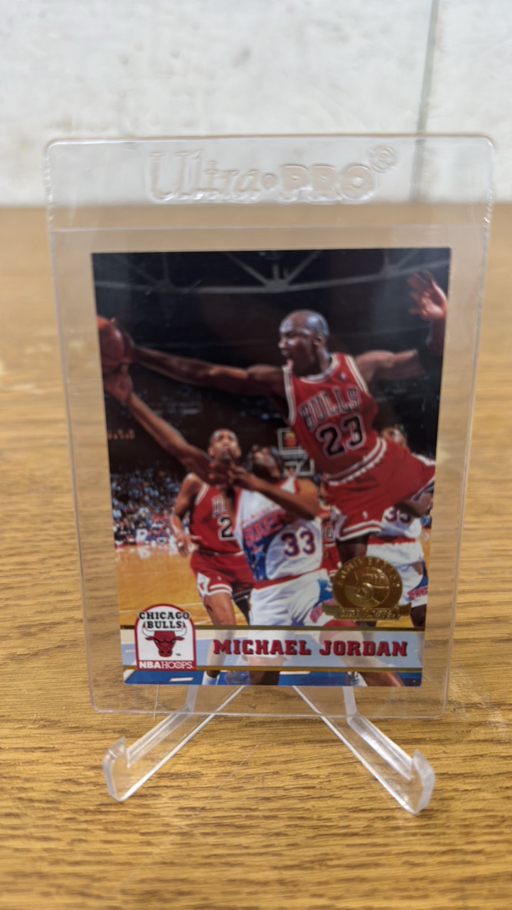1993 NBA Hoops 5th Anniversary Michael Jordan