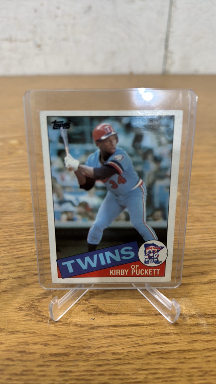 1985 Topps Kirby Puckett Rookie Card