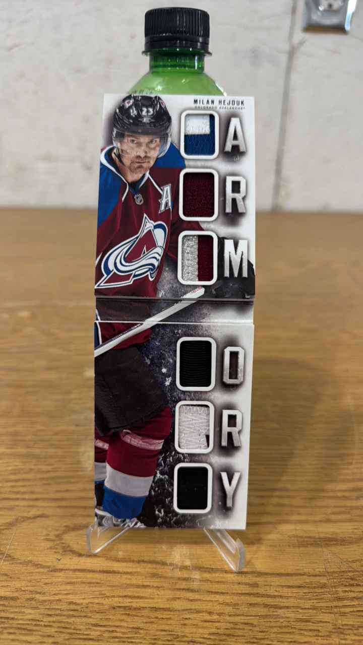 2013 Playbook Booklet Card Milan Hejduk Serial #50