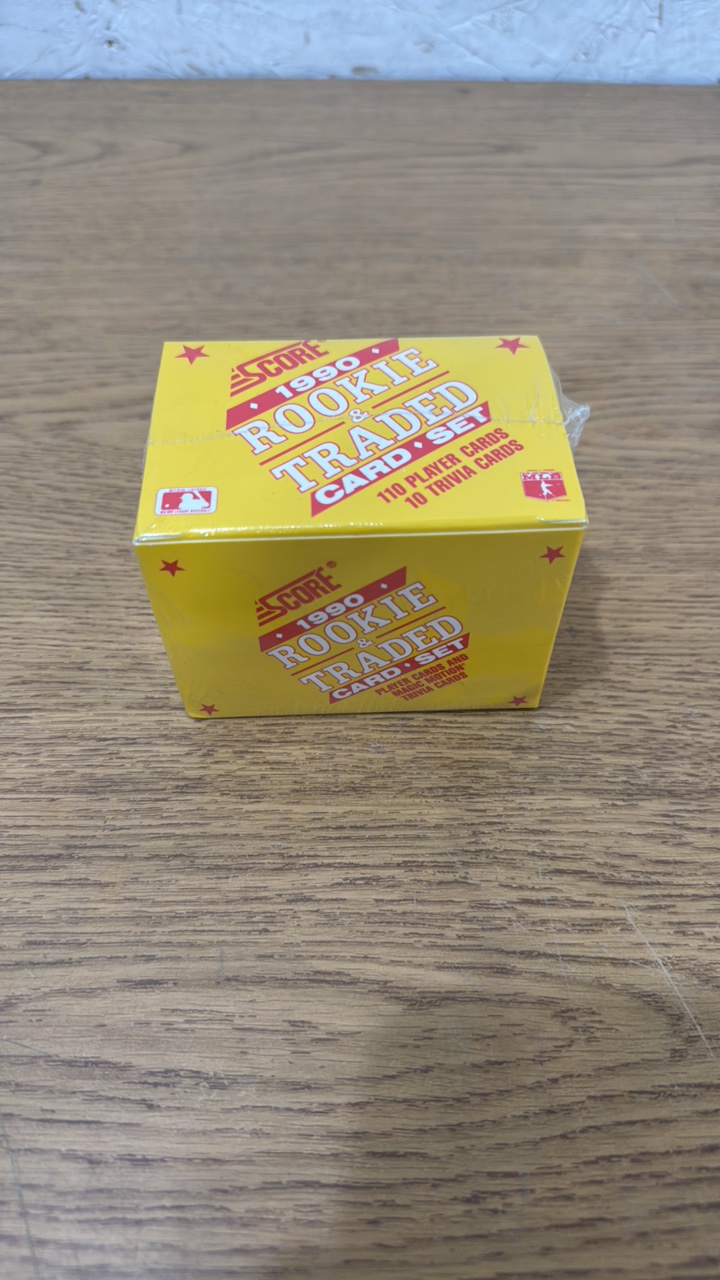 1990 Score Baseball Rookie & Traded Set