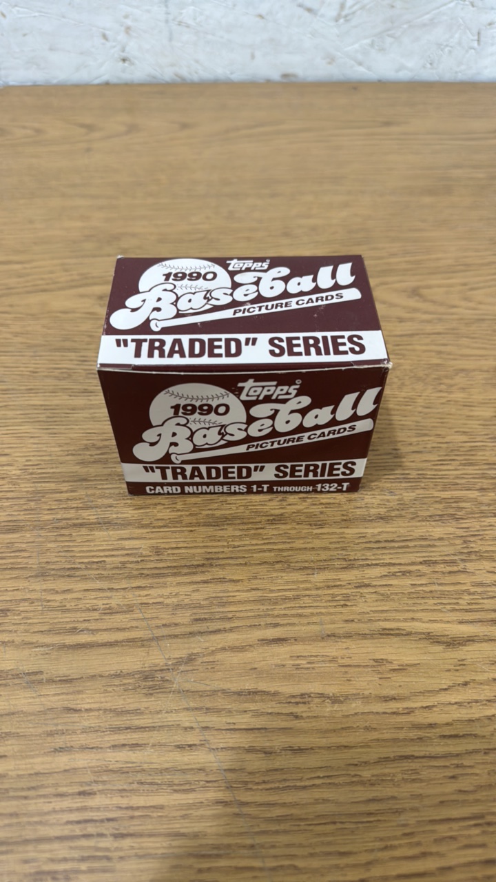 1990 Topps Baseball Traded Series