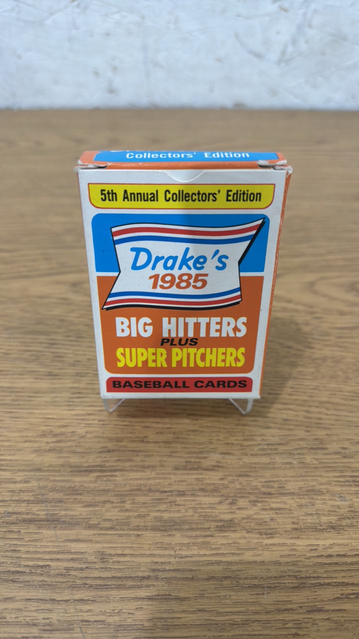 1985 Topps Drakes Big Hitters & Super Pitchers