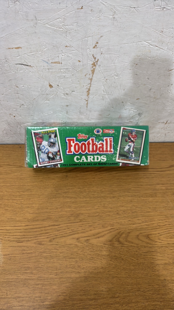 1991 Topps Football Factory Sealed Set