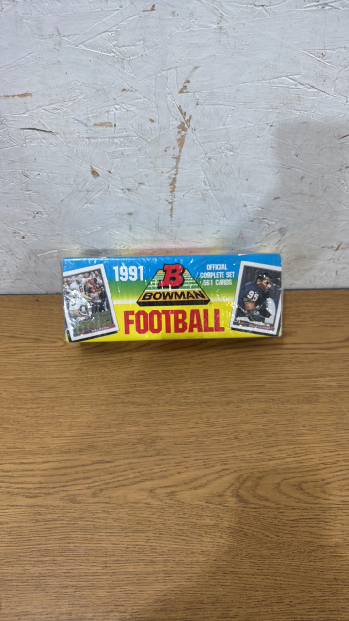 1991 Bowman Football Factory Sealed Set