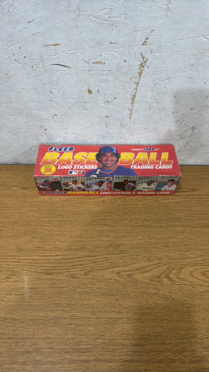 1989 Fleer Baseball Factory Sealed Set