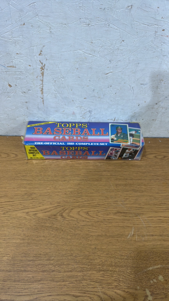 1989 Topps Baseball Factory Sealed Set